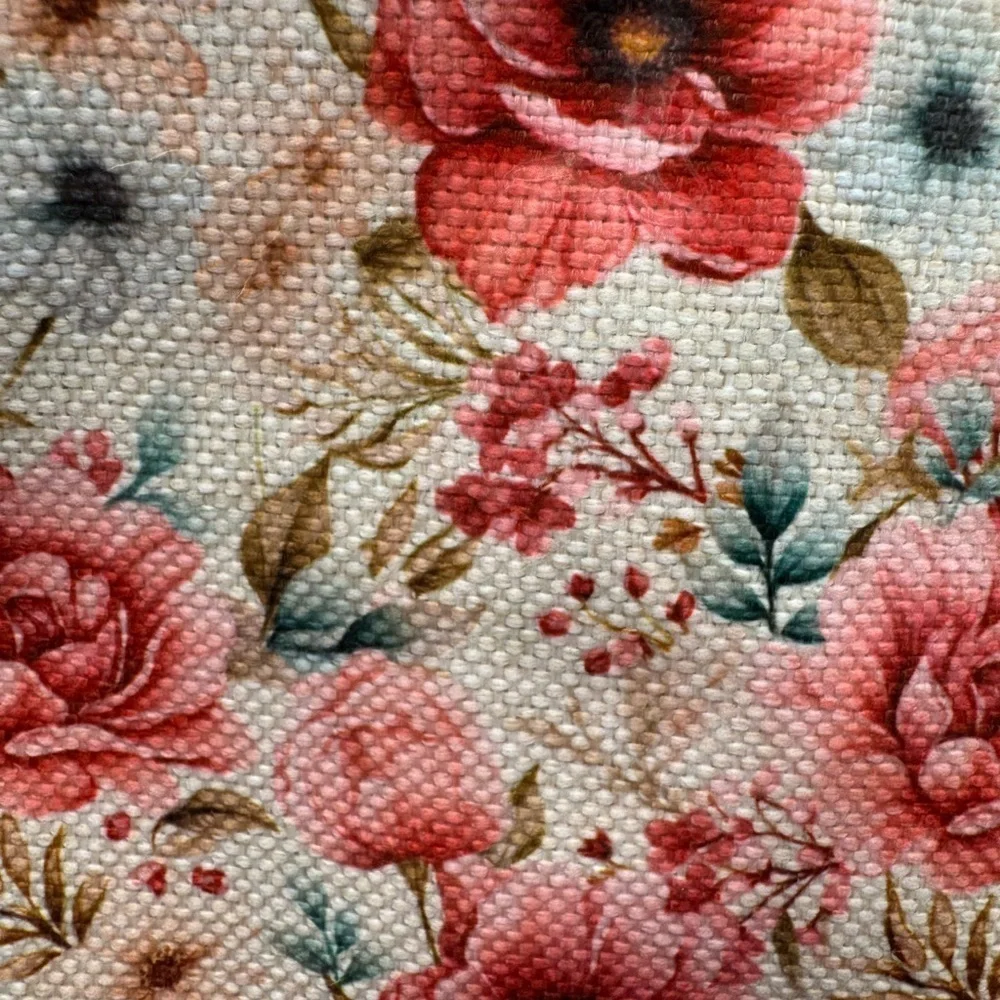 Brand new floral print cosmetic pouch
